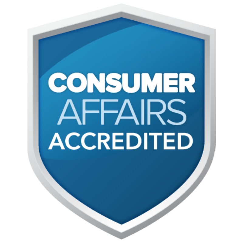 Consumer Affairs accredited